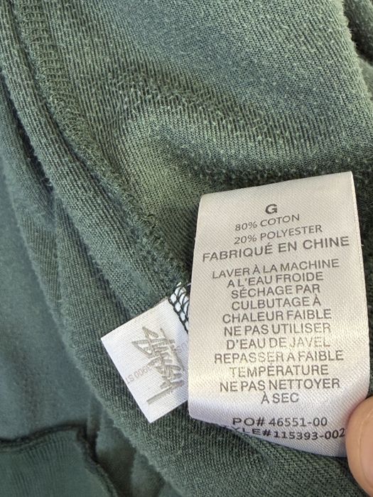 Оригінальна велюрова олімпійка Stussy розмір L