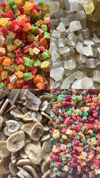 Сухофрукти ,курага ,інжир, родзинки,цукати, фініки, журавлина , вишня