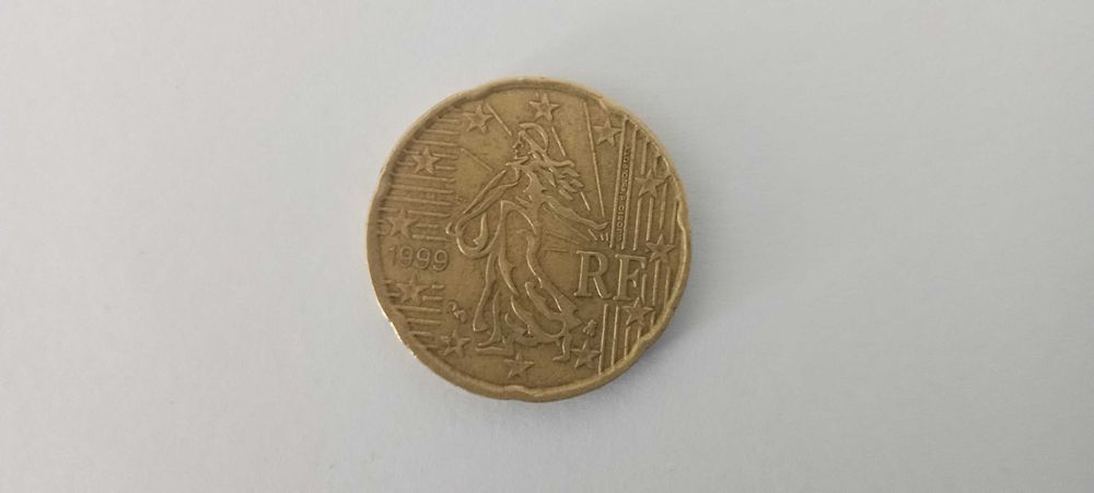 Moeda 20ct A Ceifadora França 1999