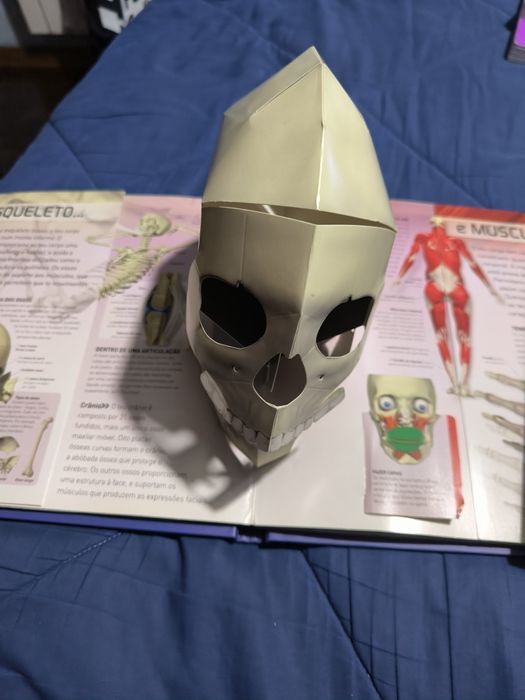 Livro didático "Estou Vivo", sobre o corpo humano