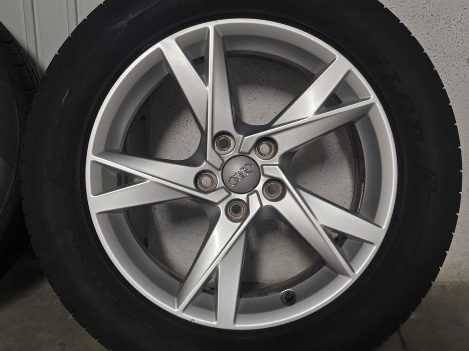 Jantes originais Audi 5X112 17 7,0JX17 ET43 - com pneus