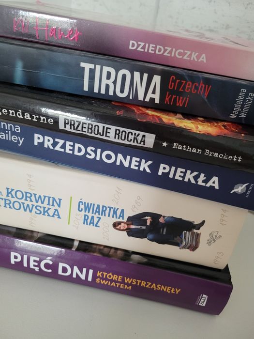 Zestaw 6 ksiazek