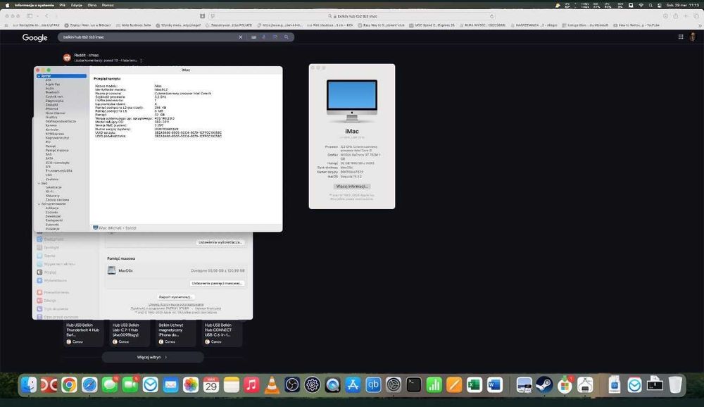 iMac 2013 27" SLIM 32GB RAM GeForce SSD, HDD