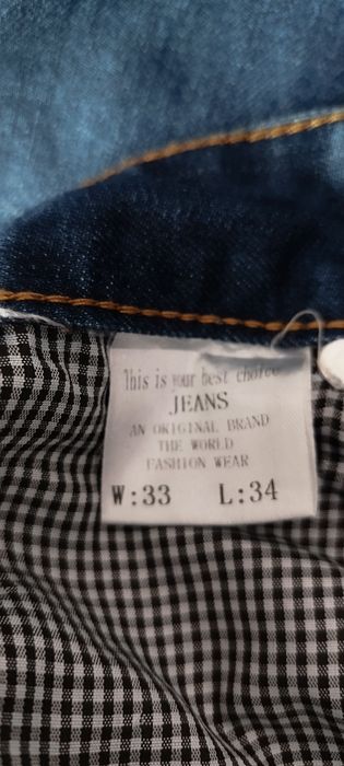 Spodnie jeans meskie