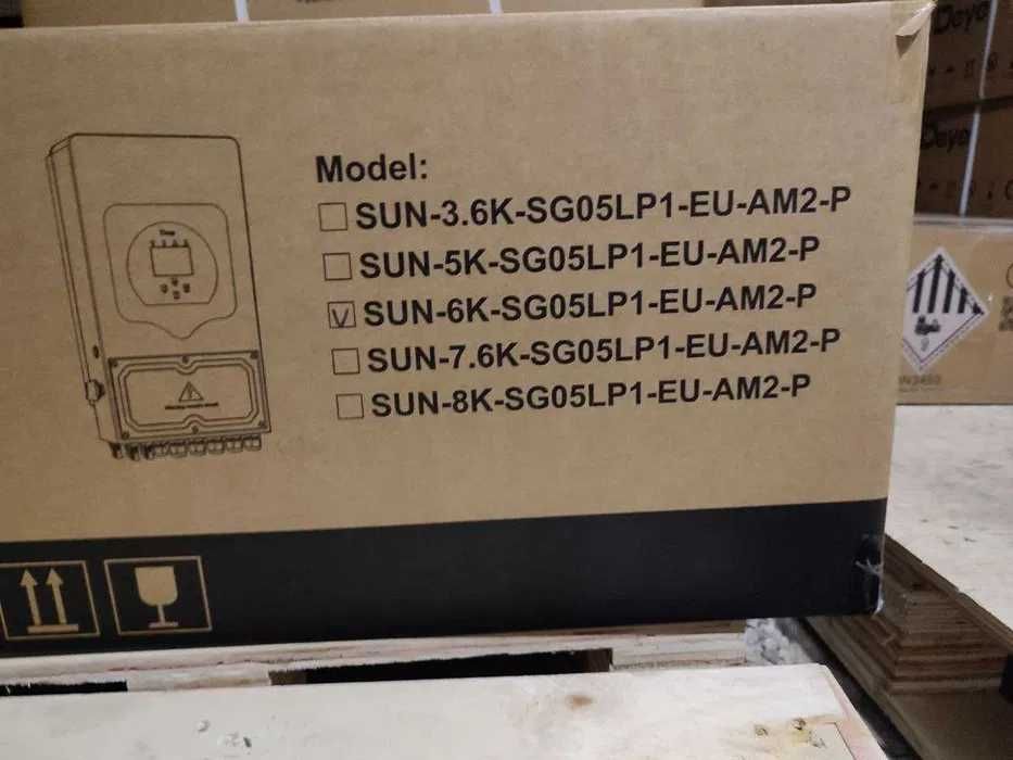 Deye інвертори/акумулятори