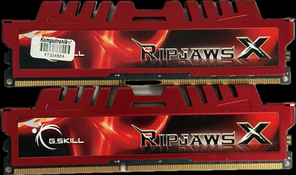 Pamięć RAM DDR3 G.SKILL RipjawsX 2x4GB 8GB 1600MHz