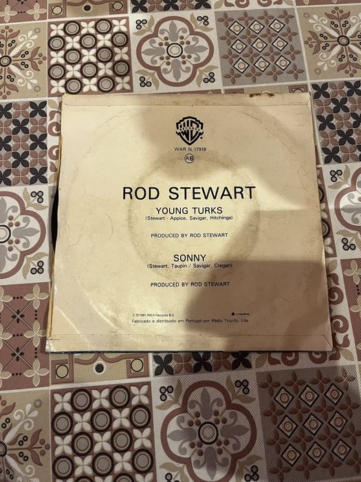 single de vinil "Young Turks", Rod Stewart