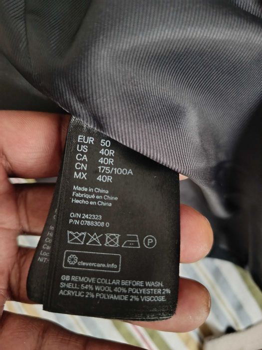 Blazer/Casaco H&M Premium – 54% Lã