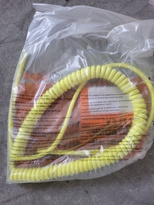 Przewody spiralne nowe