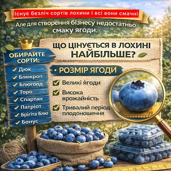 Живці лохини 10 сортів дюк блюкроп спартан торо інші черенки голубики