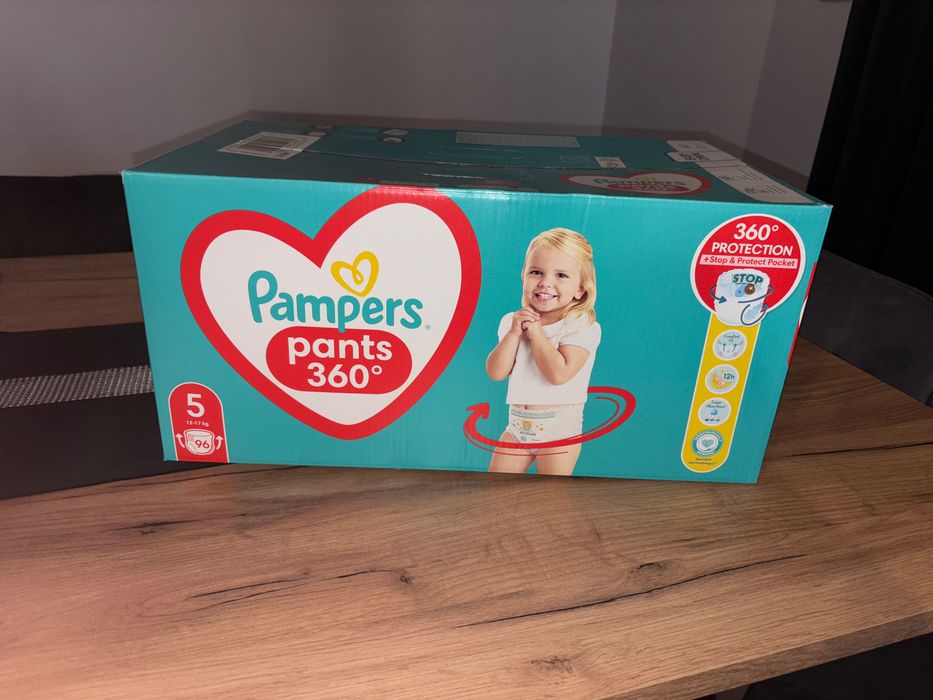 Pampers Pants Pieluchomajtki, rozmiar 5 - 96 szt.