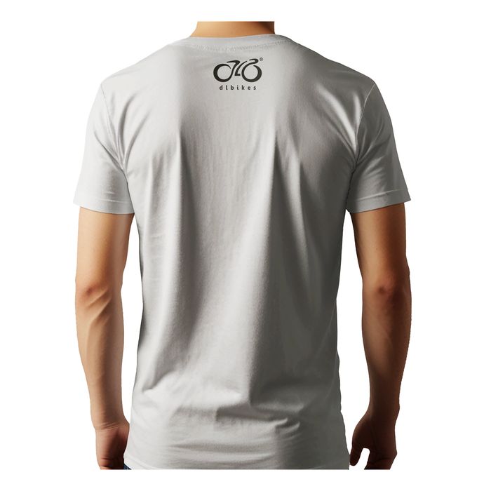 Koszulka biała Romet Wigry r L 100% Bawełna t-shirt ORYGINAŁ DLBIKES