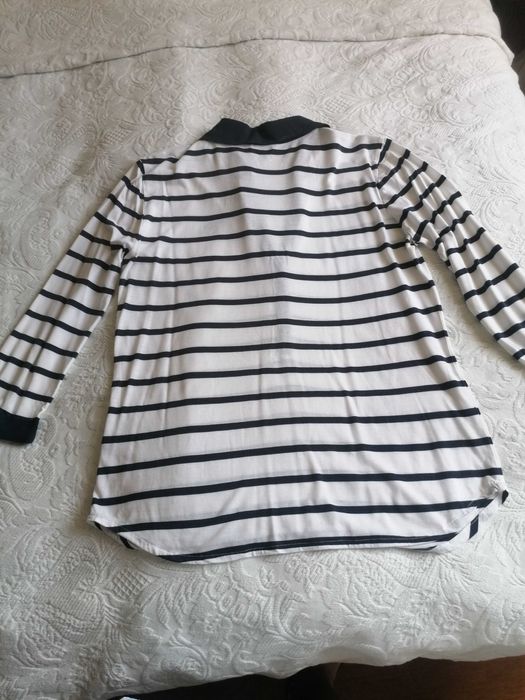 Bluzka w marynarski stylu Massimo Dutti