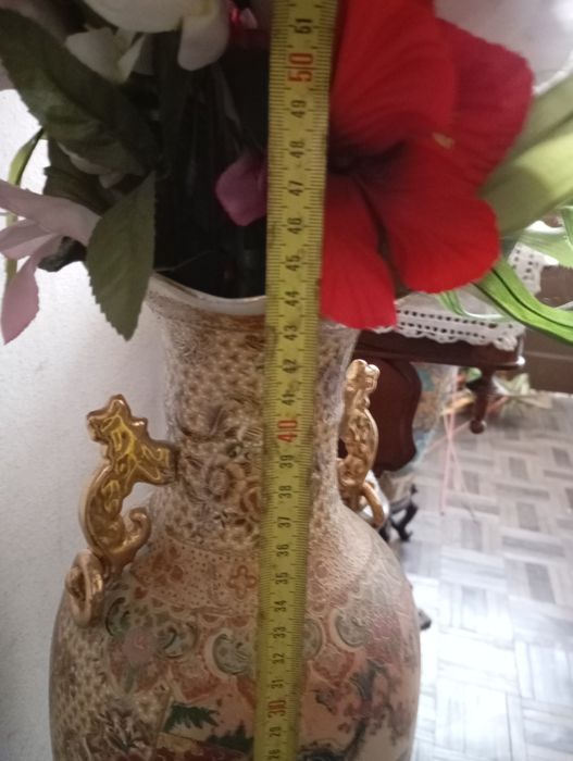 Vaso/Jarrão chinês em porcelana