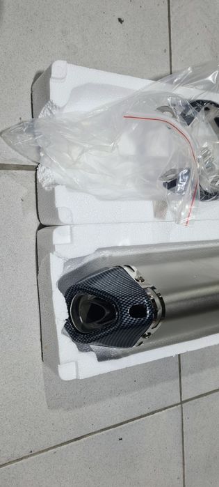 Ponteira Escape Universal 51mm NOVA (Estilo Carbono