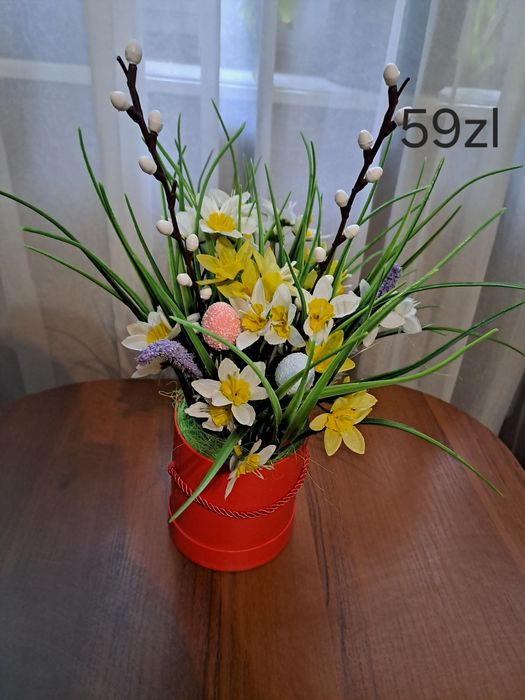 Kompozycje kwiatowe, flower boxy