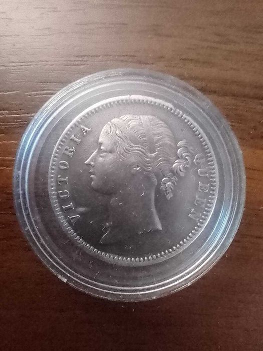 Монета 1 рупія Британської Індії 1840 року срібло - 3800 грн