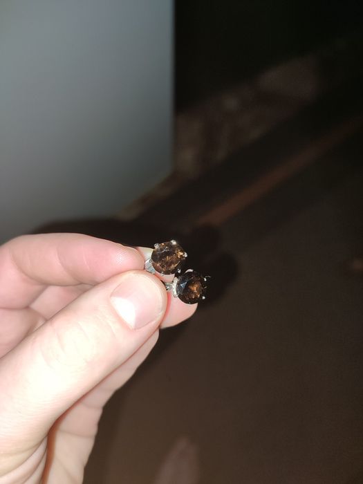 Новые серебряные серьги