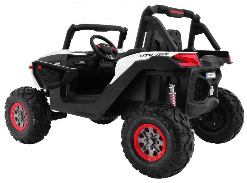Buggy SuperStar 4x4 dla dzieci z pilotem - BIAŁY
