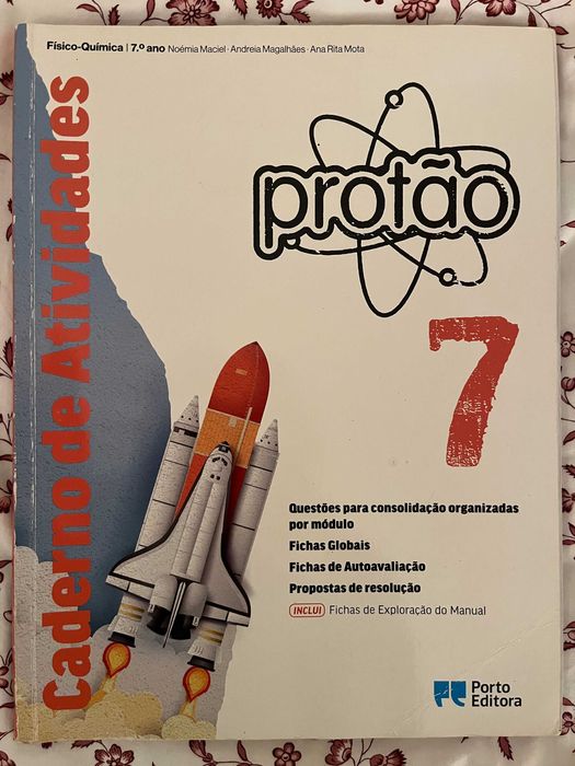 Caderno de atividades de Físico - Química do 7o ano - "Protão"