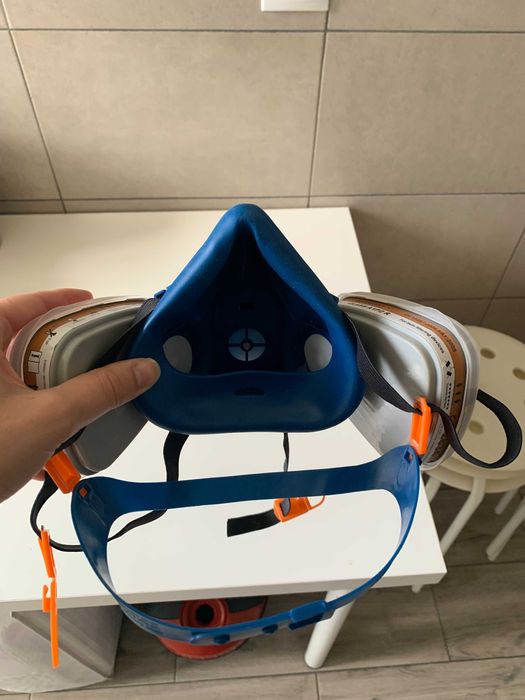 Máscara de cartuxo para pintura