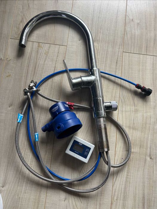 Bateria GROHE Blue Pure BauCurve Chrom
+ ZESTAW DO FILTRA