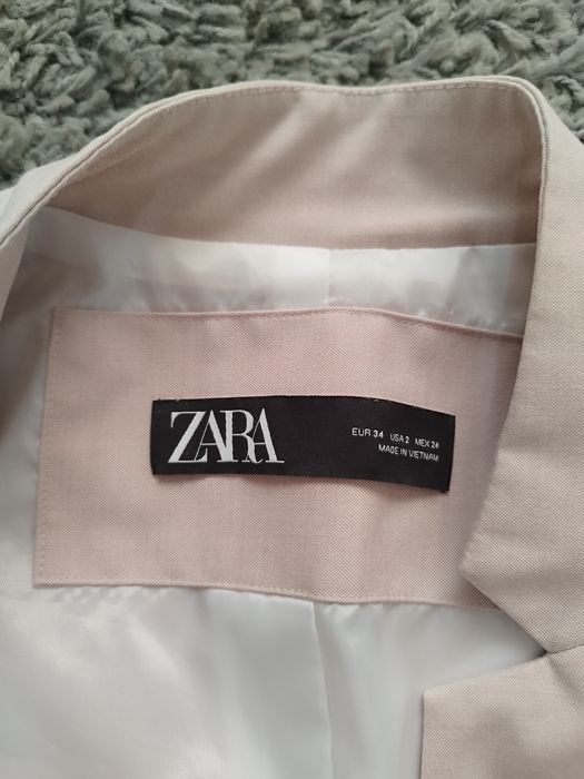 Blazer ZARA rosa claro | Tamanho S (EUR 34)