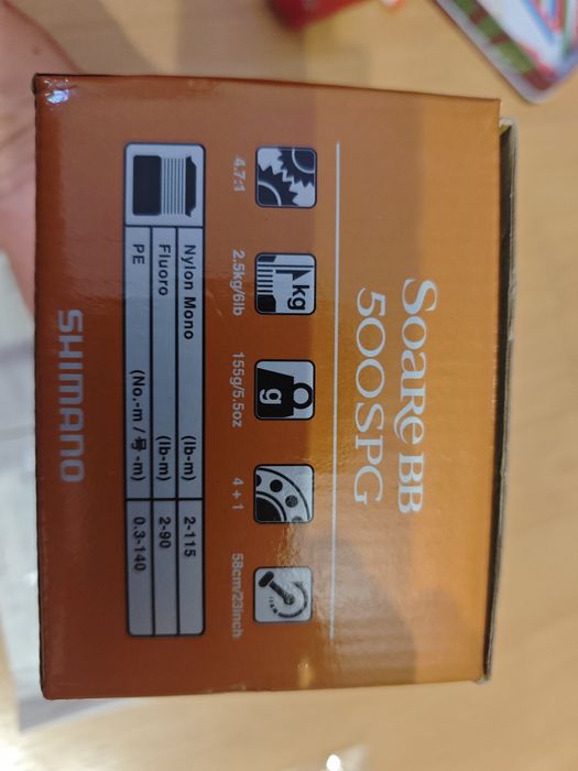 Kołowrotek Shimano 22 Soare BB 500SPG – Stan Idealny! Ultra Light / Mormyszka