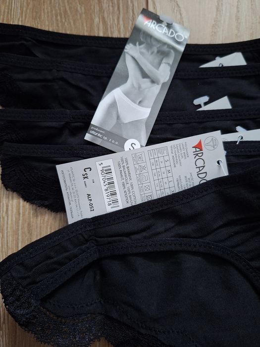 5x Stringi damskie Arcado, rozmiar S, 5PACK
