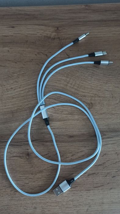 Кабель 3 в 1 USB-Type-C