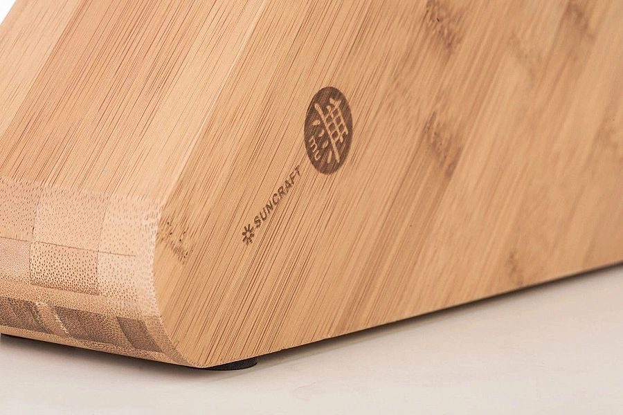 Blok na noże Suncraft Bamboo [MU-201]