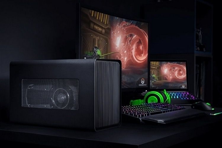 eGPU Razer Core X Додає відеокарту iMac, ПК, Macbook, лептопів..