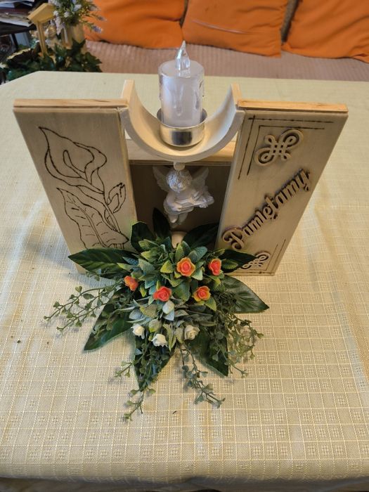 Stroik na grób, cmentarz, pomnik, handmade, nowy