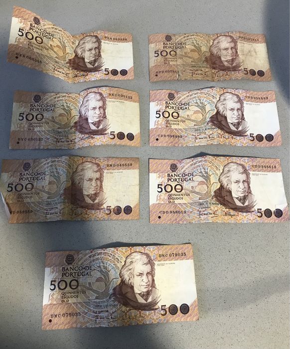 Nostas de 500 escudos