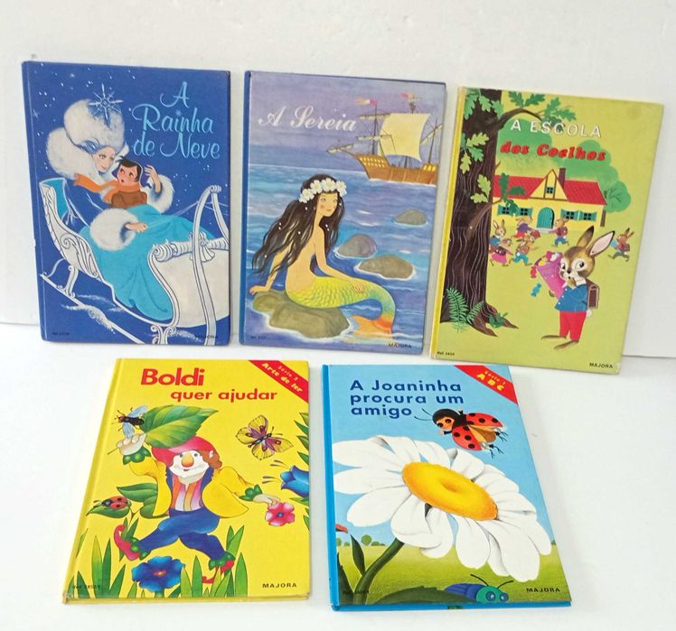 Livros antigos da Majora