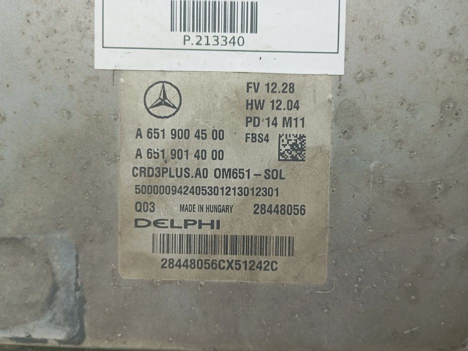 Centralina motor / ECU MERCEDES-BENZ Classe C Carrinha (S205)