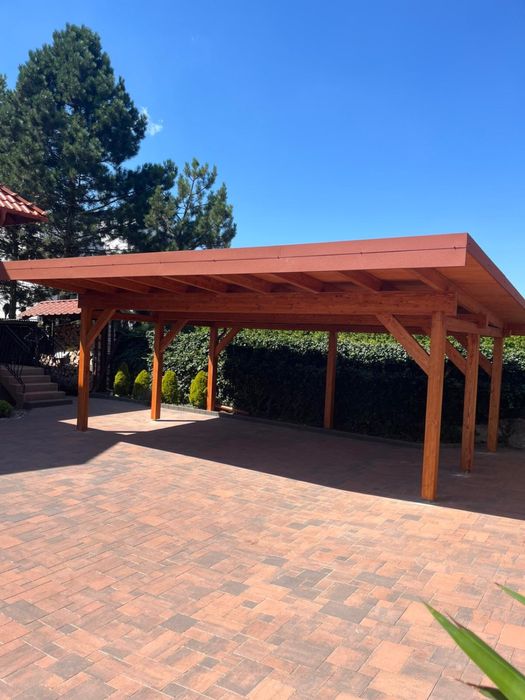 Tarasy Konstrukcje drewniane/aluminiowe altany tarasy pergole carporty