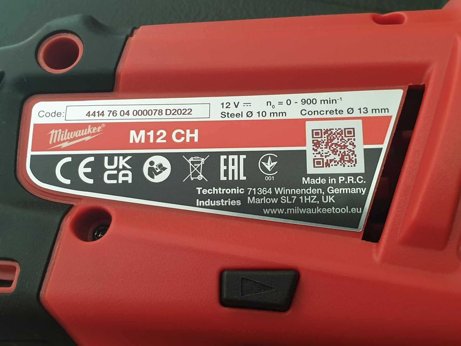 ! NIEUŻYWANA ! Młoto-WIertarka Milwaukee M12 CH-202C