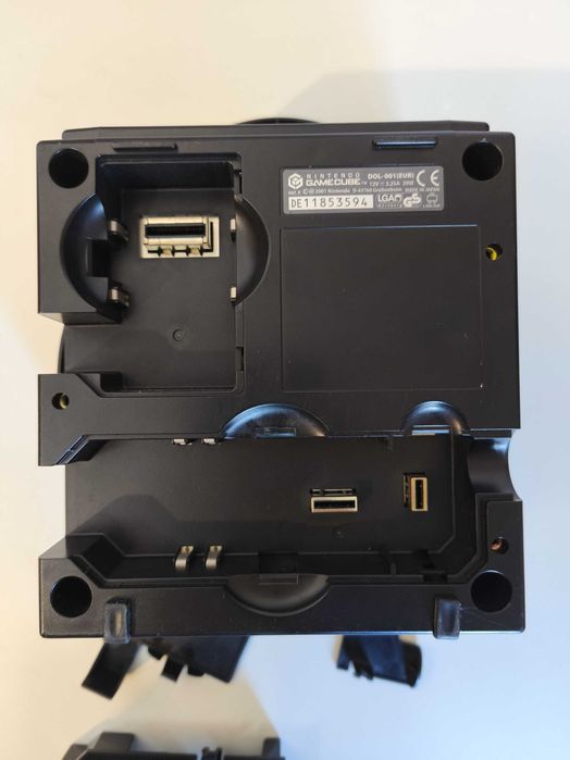 Nintendo GameCube com jogo