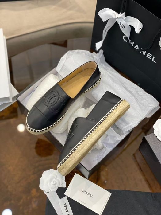 Espadryle Chanel black