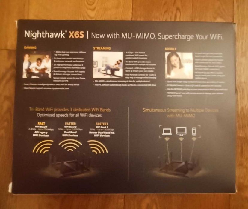 Продам роутер Netgear Nighthawk X6S AC4000 (R8000P)