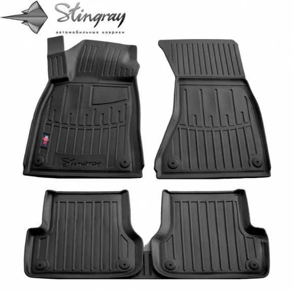 Резинові автомобільні коврики Stingray AvtoGum Politep килимки в авто