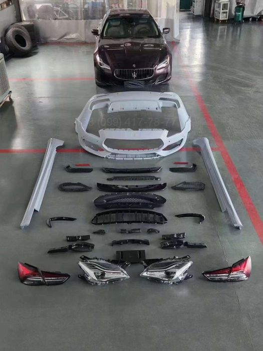 Рестайлинг Maserati Quattroporte Trofeo Обвес Пороги Бампер Решетка