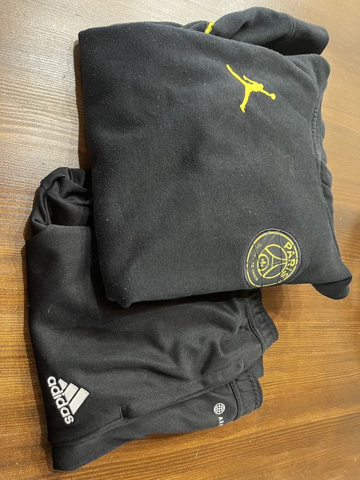 Oryginalne bluza PSG Jordan 12lat + spodnie treningowe adidas  S