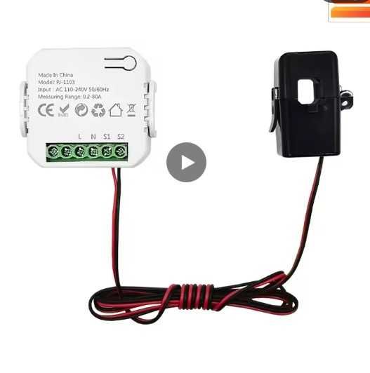 Medidor de consumos WIFI, e relé