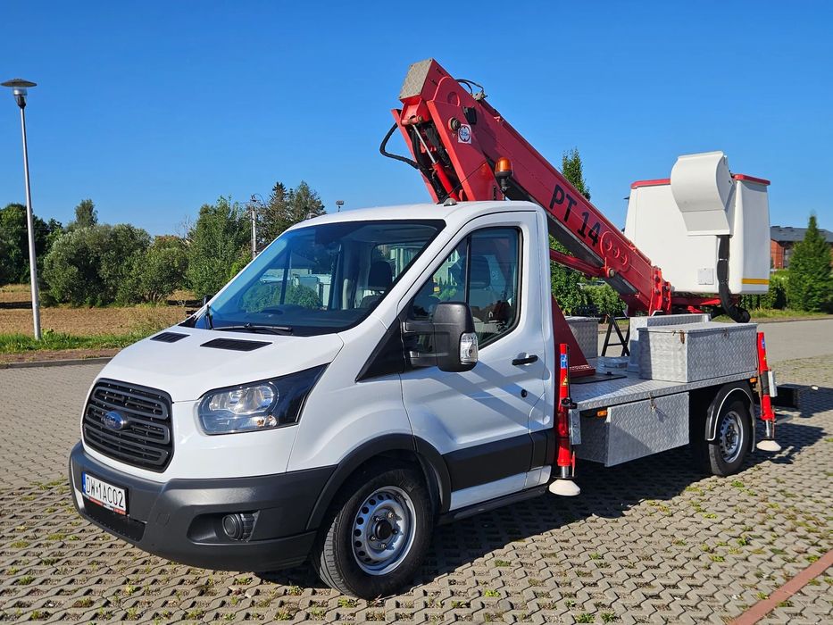Ford Transit Podnośnik koszowy,12m,  tylko 365 mth pracy, Salon Polska