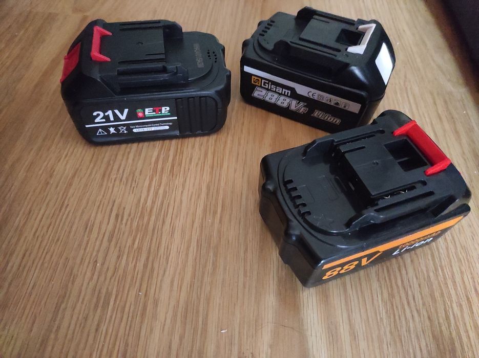 Rebarbadora nova a bateria (1 ou 2 baterias)