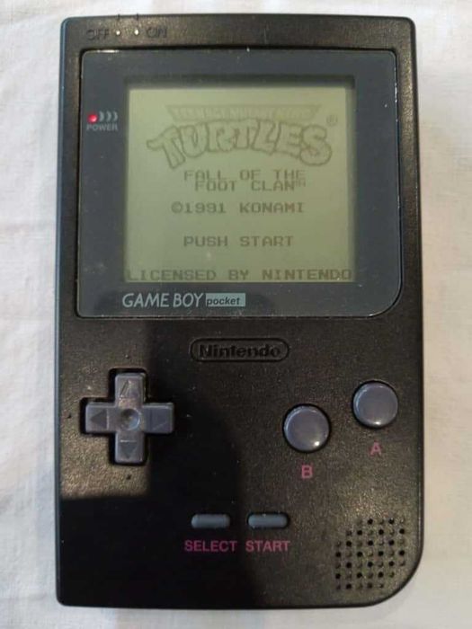 Teenage Mutant Hero Turtles Fall Of The Foot Clan [Game Boy, 1990]