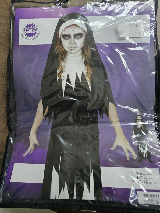 Vendo disfarce de freira assassina