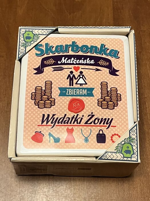 Skarbonka ceramiczna nowa